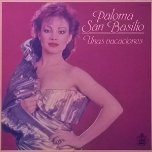 Disco Unas Vacaciones de Paloma San Basilio