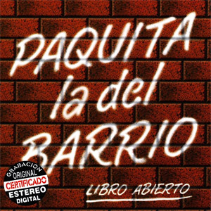 Disco Libro Abierto de Paquita la del Barrio