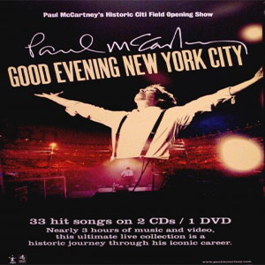 Disco Good Evening New York City (Dvd) de Paul McCartney