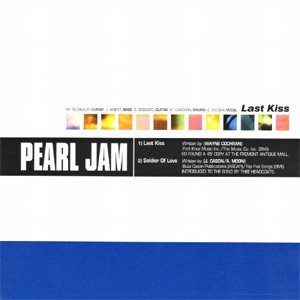 Disco Last Kiss de Pearl Jam