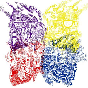Disco Purple Yellow Red and Blue  de Portugal. The Man