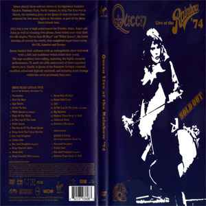 Disco Live At The Rainbow '74 (Dvd) de Queen