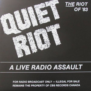 Disco A Live Radio Assault de Quiet Riot