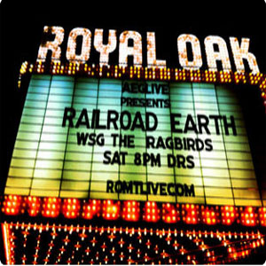 Disco 3/5/2011 Royal Oak, MI de Railroad Earth