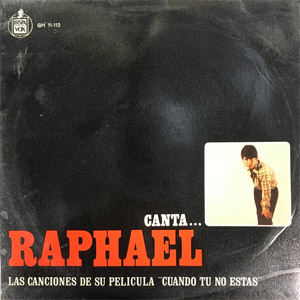 Disco Canta Raphael Las Canciones De Su Película de Raphael