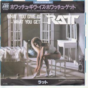Disco What You Give Is What You Get de Ratt