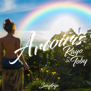 Disco Arcoíris De Colores de Rayo y Toby