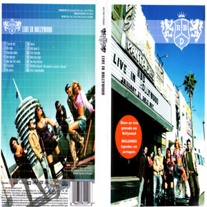 Disco Live In Hollywood (Dvd) de RBD - Rebelde