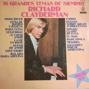 Disco 16 Grandes Temas de Siempre de Richard Clayderman