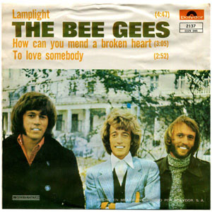 Disco Luz De Lámpara de Bee Gees