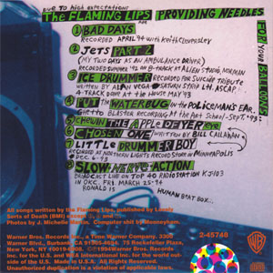 Disco Providing Needles For Your Balloons de The Flaming Lips