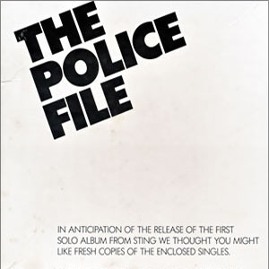 Disco The Police File de The Police