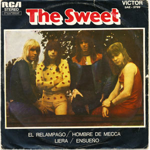 Disco El Relámpago de The Sweet