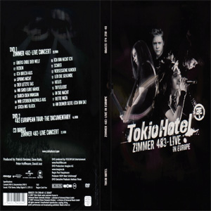 Disco Zimmer 483 Live In Europe (Dvd) de Tokio Hotel