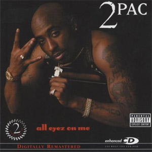 Disco All Eyez On Me de Tupac Shakur - 2Pac