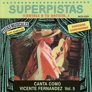 Disco Canta Como Vol 5 de Vicente Fernández