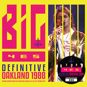 Disco Definitive Oakland 1988 de Yes