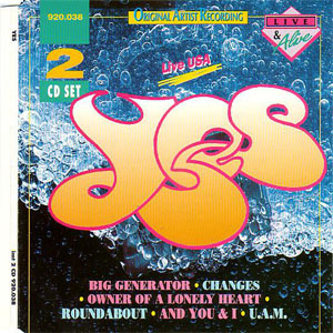 Disco Live USA de Yes