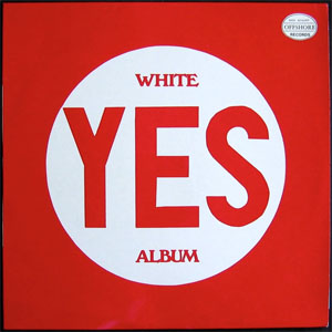 Disco White Yes Album de Yes
